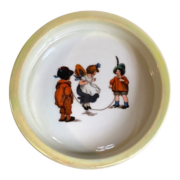 Vintage Other - Antique Retsch & Co. Wunsiedel Bavaria Porcelain Child's Dinner Bowl Dish rare